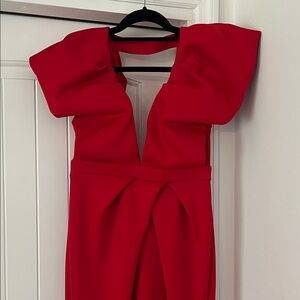 Elegant Red Dress- Wedding guest!